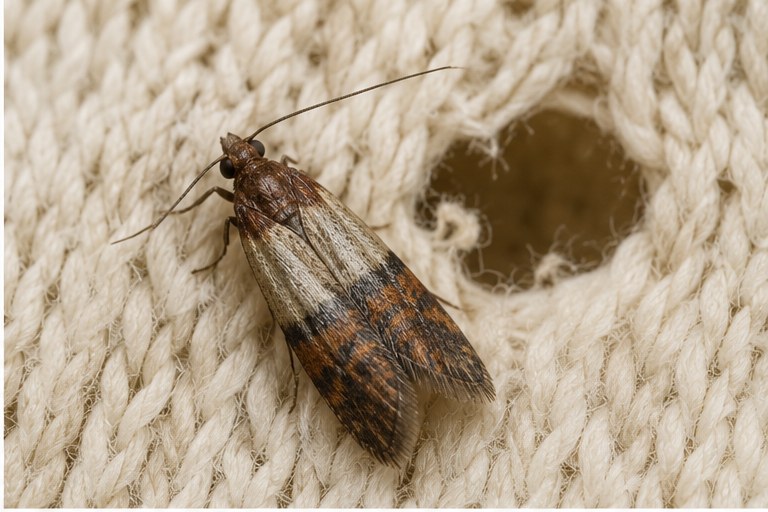 Textile Moth Control - Atlas Pest Connect St Albans